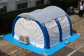 Taiyo Kogyo's COOL MQ Tent for Heat Stroke Prevention